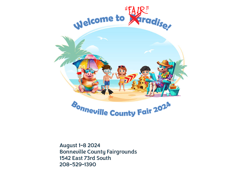 Logo for 2024 Bonneville County Fair